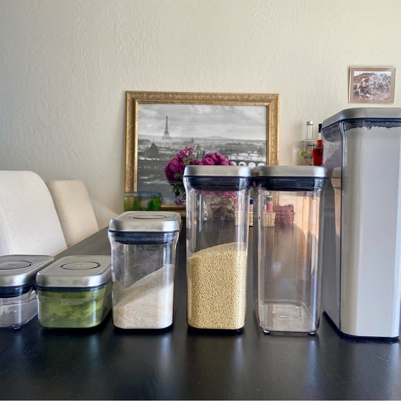 Oxo Kitchen Oxo Steel 5piece Airtight Food Storage Pop Container